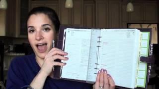 My New Filofax, Part 1: Calendar Organization