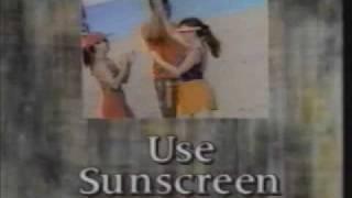 Sunscreen spot (SCN production) 1999