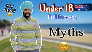 Australia Under18 Student Processin Detail|| Myths about minor student visa|| HR Harry