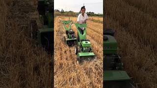 Micro tiller power Weeder Plow Machine  #185 #shorts #satisfying #youtubeshorts