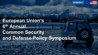 The EU's Common Security and Defense Policy