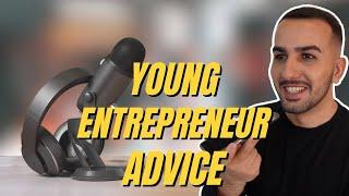 Advice For Young Entrepreneurs, Business Lessons, Plus Q&A - Podcast Interview With Pouya Haidari