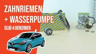 Zahnriemenwechsel mit Wasserpumpe Clio 4 1.2 16V 