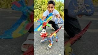 Rc parrot And Remote Control Dinosaur #unboxing