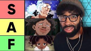 Black People Rate Black Anime Characters' Hair