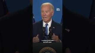 WATCH: Biden defends fitness for office