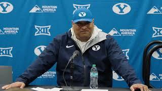 Kalani Sitake | BYU Football | Postgame | Utah | November 9, 2024