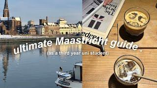 my ultimate maastricht guide | a curated list of the BEST cafes, food spots, and stores