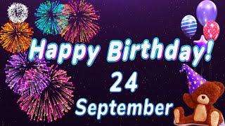 24 September Best Happy Birthday To You | Happy Birthday Song 2024 || Happy Birthday WhatsApp Status