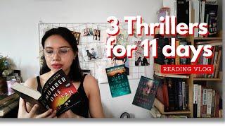 reading only thriller books  | one almost 5-star book! | Filipino Booktuber 