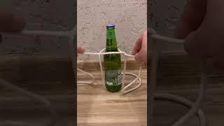 the simplest bottle sling knot #tips #knot #tricks #shorts #skills