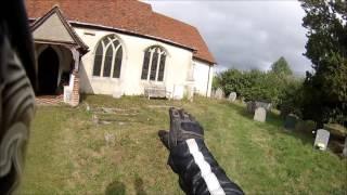 A Trip in Suffolk with a Little Haunted Church & Some Weird Cyclists