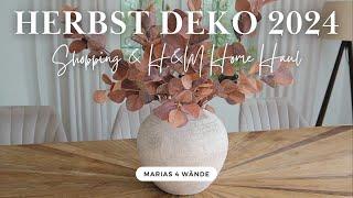 Herbst Deko 2024 | Shopping und H&M Home Haul