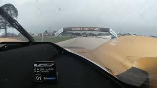 2024 Sebring 12 hours - #01 Cadillac V-Series.R (GTP) Race Start Onboard