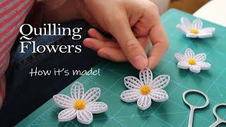 Paper Quilling Flowers - How It's Made! | No.4 | DIY