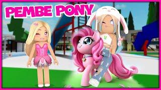 SEVİMLİ PEMBE PONY YAPTIK   ROBLOX MY LİTTLE PONY TYCOON