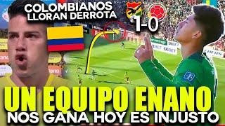 COLOMBIA LLORA POR GOLAZO DE MIGUEL TERCERO QUE LOS DEJO EN SHOCK EN BOLIVIA 1 - 0 COLOMBIA