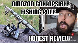 Amazon Telescopic Fishing Pole (Sougayilang) Unboxing and Honest review.