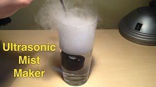 Ultrasonic mist maker / fogger module for homemade humidifier