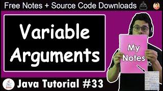 Java Tutorial: Variable Arguments (VarArgs) in Java