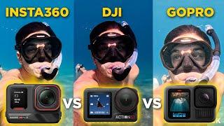 RAW FOOTAGE COMPARISON - GoPro Hero 13 vs. DJI Action 5 Pro vs. Insta360 Ace Pro 2