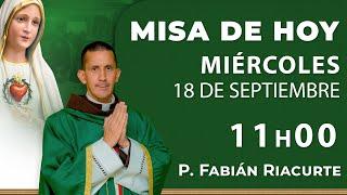 Misa de hoy 11:00 | Miércoles 18  de Septiembre #rosario #misa