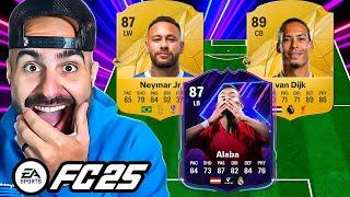 89 VAN DIJK, 87 ALABA & 87 NEYMAR!  FC25 Ultimate Team