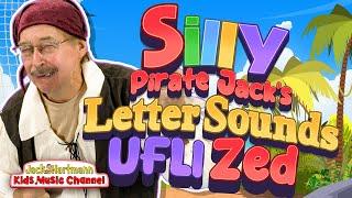 Silly Pirate Jack's Letter Sound Song! | UFLI Zed Version | Jack Hartmann