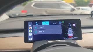 VJOYCAR HS686 For Tesla Model 3 Y CarPlay Display Sound from Dislay or from Main Screen