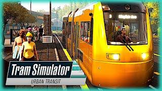 TRAM SIMULATOR URBAN TRANSIT [007]  Die gelbe Taxi-Tram | Tram Simulator Urban Transit Gameplay