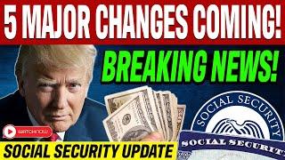 GET READY! 5 Major Social Security Changes are Coming Under Trump | SSI SSDI Payments | Credit Viral