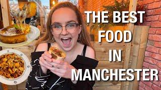 Trying the BEST PLACES TO EAT in MANCHESTER | Manchester Food Tour Part 2 *incredible comfort food*