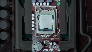 İntel işlemciye R şeklinde termal macun uygulama #fyp #tech #pc