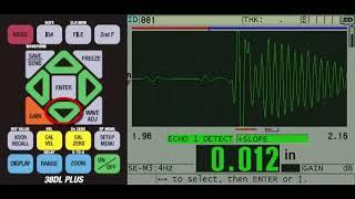 Olympus Immersion Transducer: Measure Small Diameter Tubing