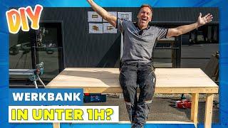 1-Stunden DIY Werkbank CHALLENGE! || ToolGroup