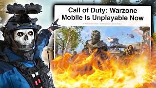 WARZONE MOBILE IS A COMPLETE DISASTER...