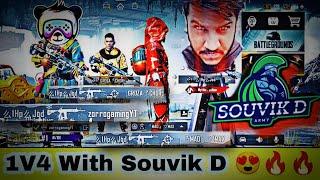 Souvik D In My Lobby| Souvik d ko diya challenge 1V4 TDM |OnePlus,9R,9,8T,7T,7,6T,8, Nord  #souvikd