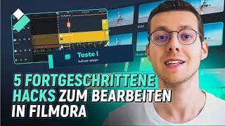 5 fortgeschrittene Hacks zum Bearbeiten in Filmora | Wondershare Filmora Tutorial