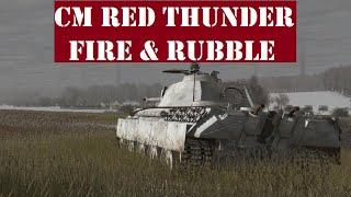 Fire & Rubble Kovel Campaign Gameplay #1 - Combat Mission Red Thunder