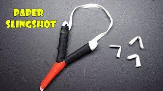 Simple life hack How To Make Paper SlingShot (EASY)