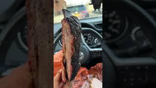 I Found TEXAS Style BBQ‼️ In New York ‼️(BEEF RIBS‼️) #shorts #foodreview #fyp #newyorkfood