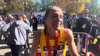 Jenny Simpson RETIRES and reflects on her increidble career at 2024 NYC Marathon