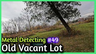 Metal Detecting Vacant Lot and IDing Mystery Coin