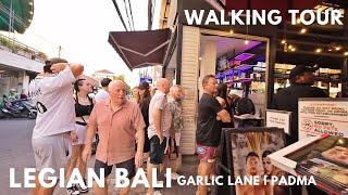 People Line Up to Watch AFL Game Tonight | Walking Tour Garlic Lane Padma Legian Bali Today 