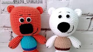 Амигуруми: схема Кеша и Тучка. Игрушки вязаные крючком - Free crochet patterns.