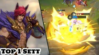 Wild Rift Sett - Top 1 Sett Gameplay Rank grandmaster