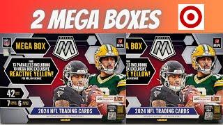 2024 Mosaic Football Mega Boxes  ** Target Yellow Parallels! **