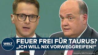 UKRAINE-GIPFEL: Wird Taurus geliefert? Grünes Licht von Merz möglich! CDU äußert sich zum Krieg