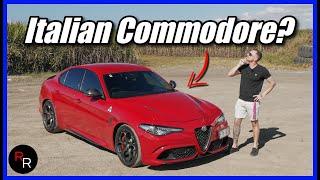 This Is What Happens When Italians Build A Commodore || Giulia Quadrifoglio Review