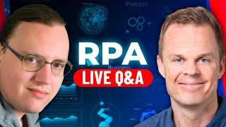 Robotic Process Automation Q&A (RPA Demystified with Allan Zimmermann)